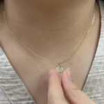 Pretty Silver Necklace with Jade Pendant for Girls Chinese Zodiac photo review