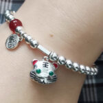 Lucky Word Chinese Zodiac Tiger Bracelet 925 Silver photo review