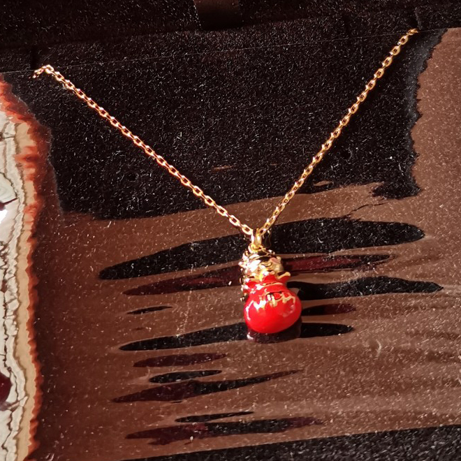 Lucky-bag Silver Necklace For Women Chinese Zodiac | Zodiac Animal