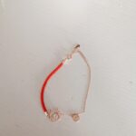 Half Red String Chinese Zodiac Bracelet Silver photo review