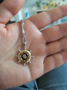 Anchor Zodiac Necklace 925 Silver for Women photo review