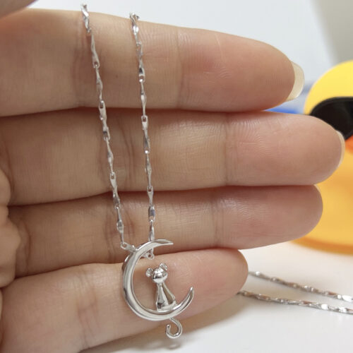 Simple 999 Silver Necklace for Women Chinese Zodiac photo review