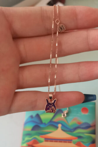 Chao Chinese Zodiac Necklace Name Custom photo review