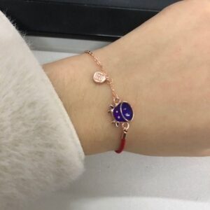 Red String Silver Chain Chinese Zodiac Bracelet photo review