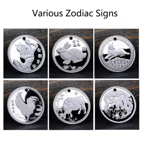 Custom Chinese Zodiac Pendant 999 Silver Gift ZA0BYS001AM3 2 AUD $105.12
