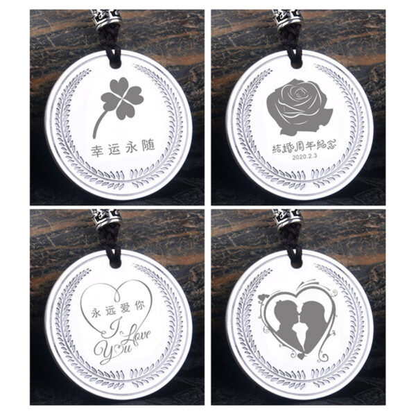 Custom Chinese Zodiac Pendant 999 Silver Gift ZA0BYS001AM3 5 USD $69.99