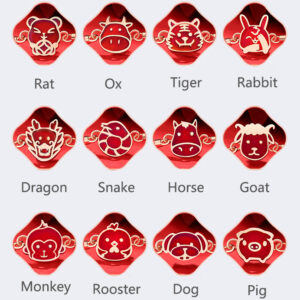 Red String Silver Chain Chinese Zodiac Bracelet ZA0LJ001AM3 10 SGD $55.11