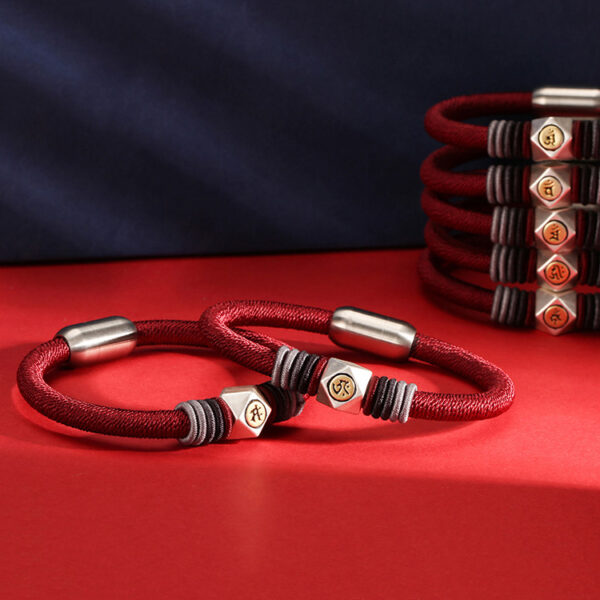 Red String Chinese Zodiac Bracelet for Men ZA0LJ002AM3 2 SGD $55.11