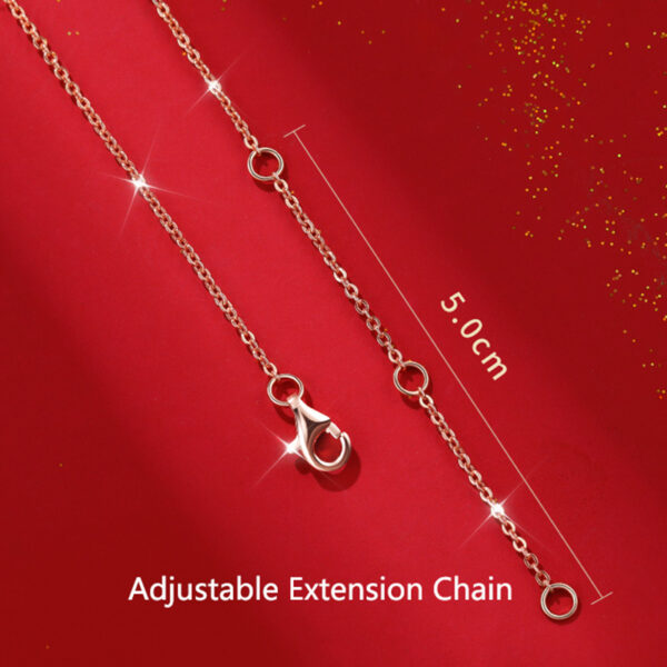 Pretty Silver Necklace with Jade Pendant for Girls Chinese Zodiac ZA1YSY002 6 SGD $82.67
