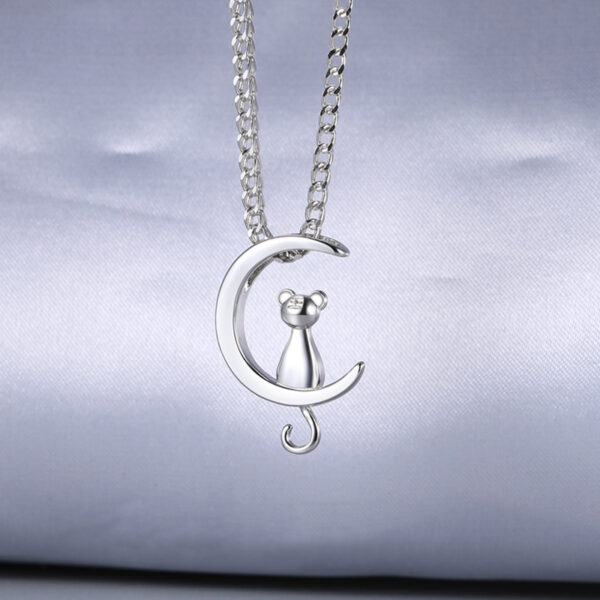 Simple 999 Silver Necklace for Women Chinese Zodiac ZA2BB017 1 USD $59.99