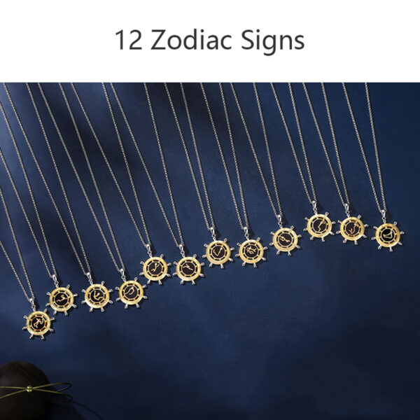 Anchor Zodiac Necklace 925 Silver for Women ZA3BB006 2 CAD $94.42