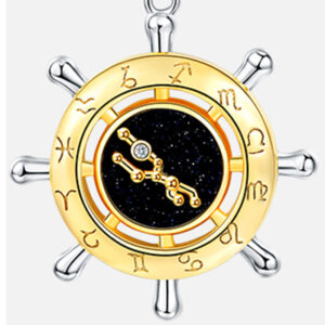 Anchor Zodiac Necklace 925 Silver for Women ZA3BB006 dd1 USD $69.99