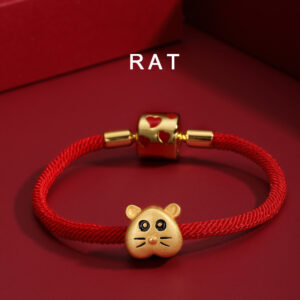 Cute Red String Chinese Zodiac Bracelet S925 Silver ZA4BB005 v1 GBP £35.35