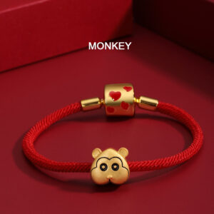 Cute Red String Chinese Zodiac Bracelet S925 Silver ZA4BB005 v9 CAD $53.95