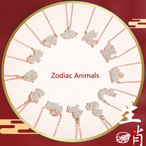 Full Diamond Chinese Zodiac Bracelet Sterling Silver ZA4BB014 d1 GBP £33.43